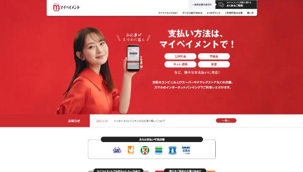 マイペイメントキャプチャイメージ